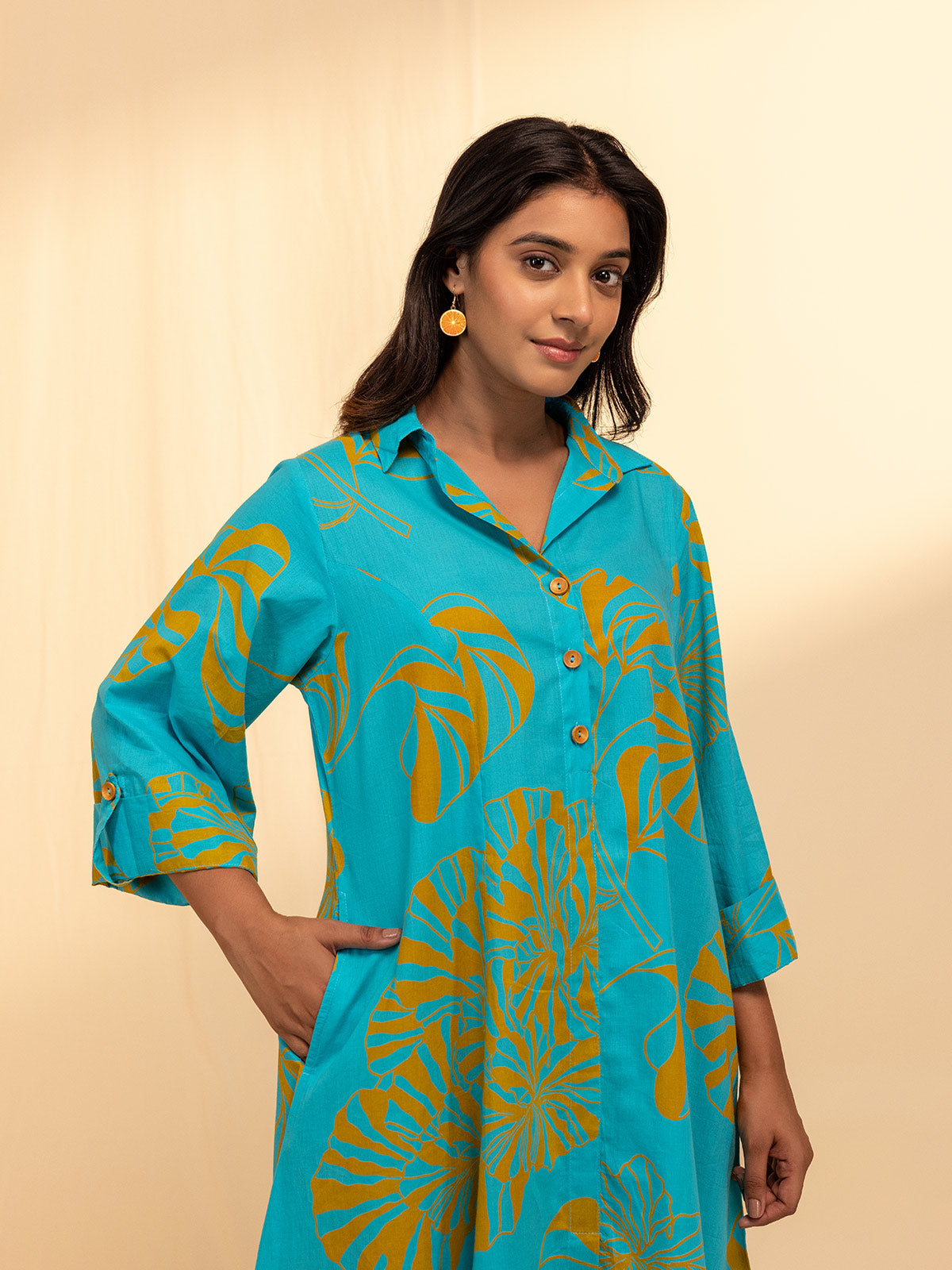 Atlantic Cotton Dress