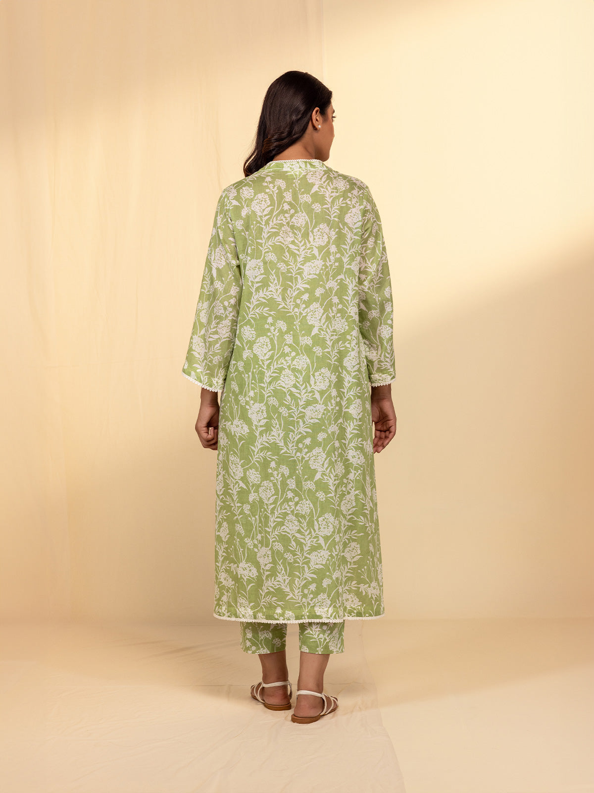 Fern Voile Kurta