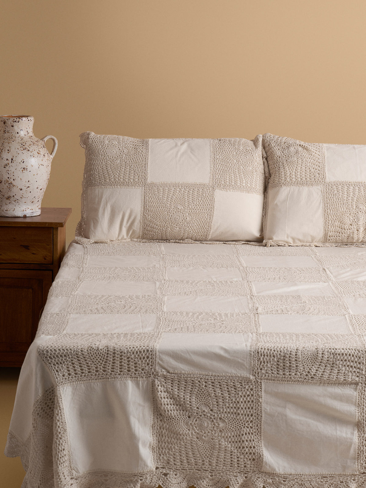 Crochet Patchwork Bed Cover