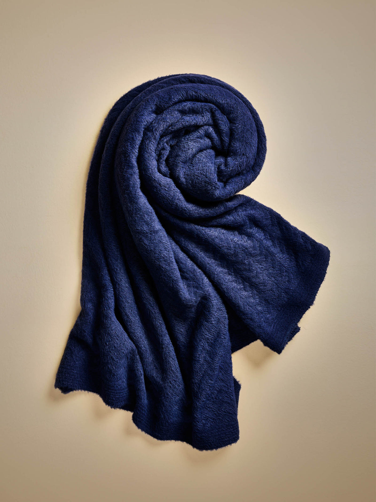 Woollen Throw Peacock