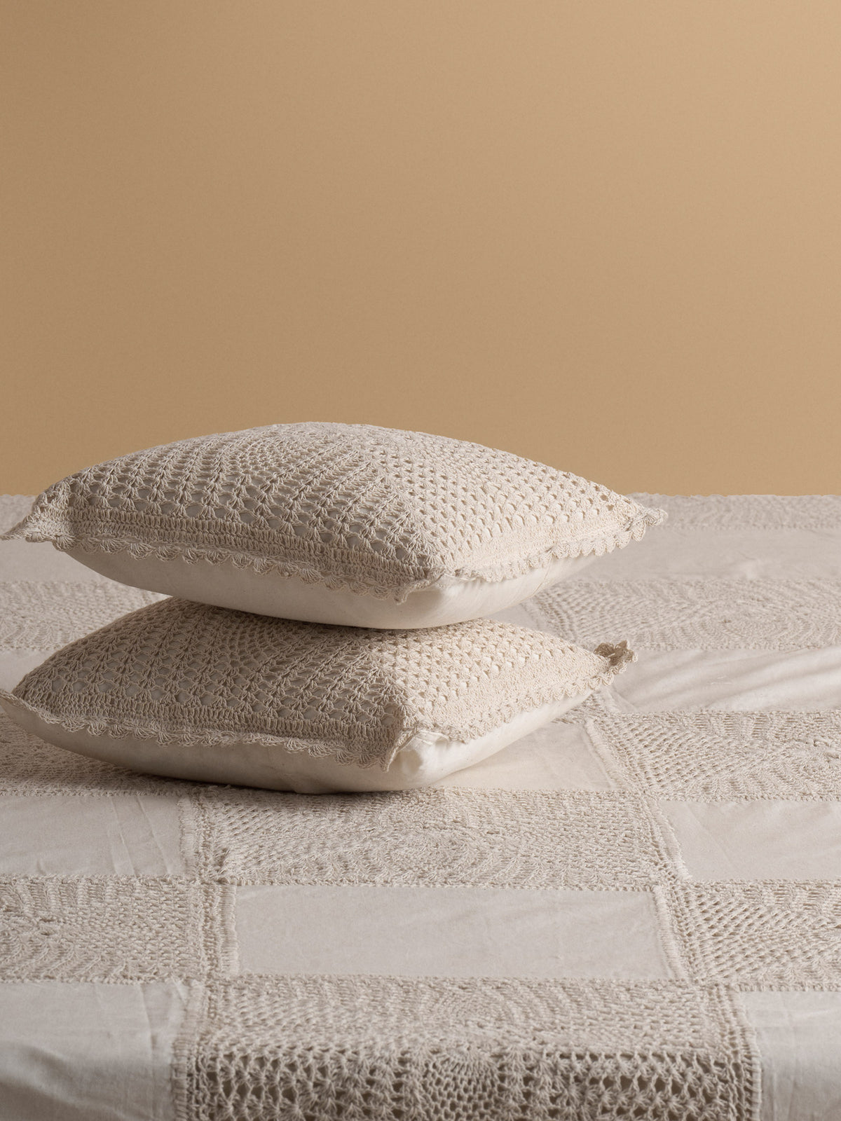 Assorted Crochet 12" x 12" Cushion Cover
