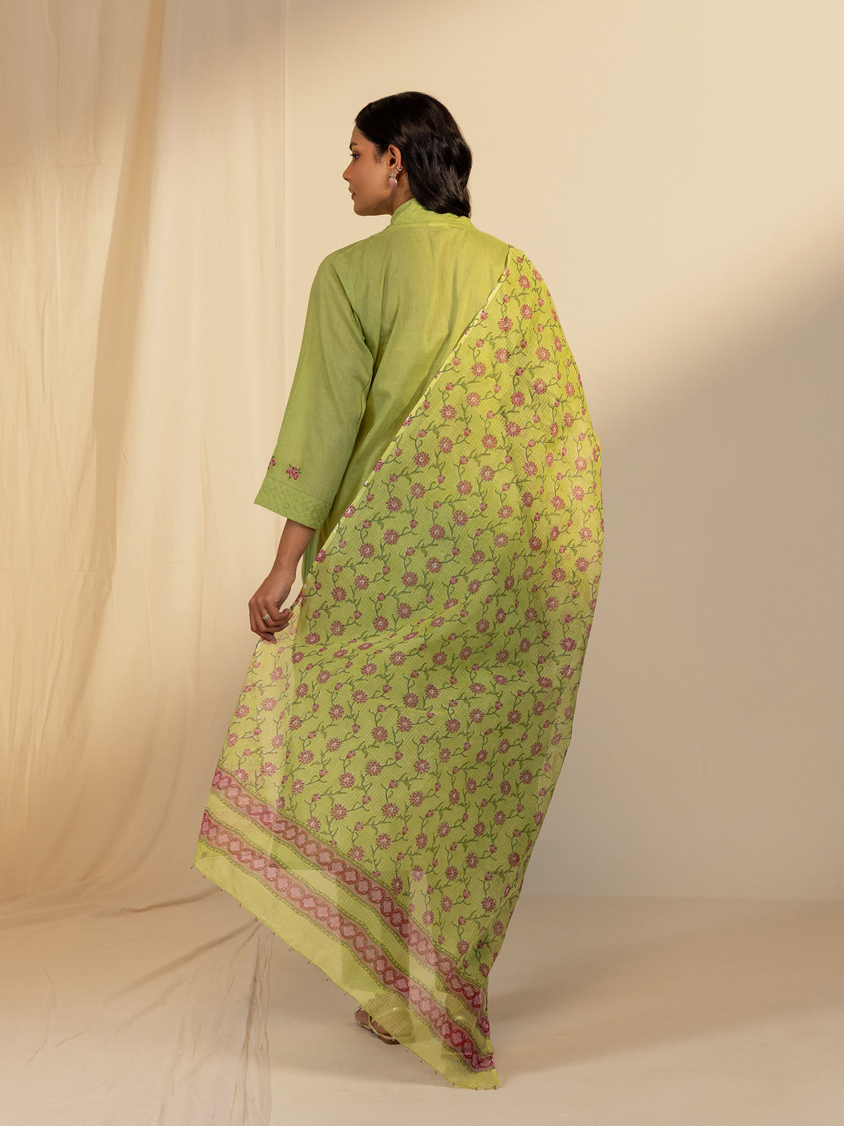The Artisans Lush Kota Dupatta