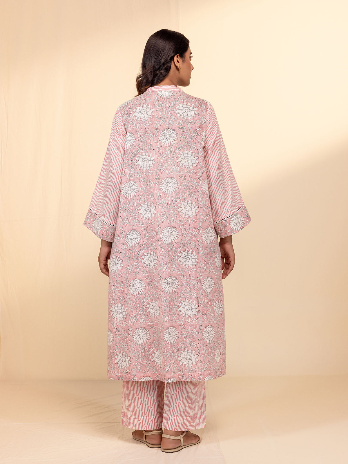 Pink Moment Cotton Kurta