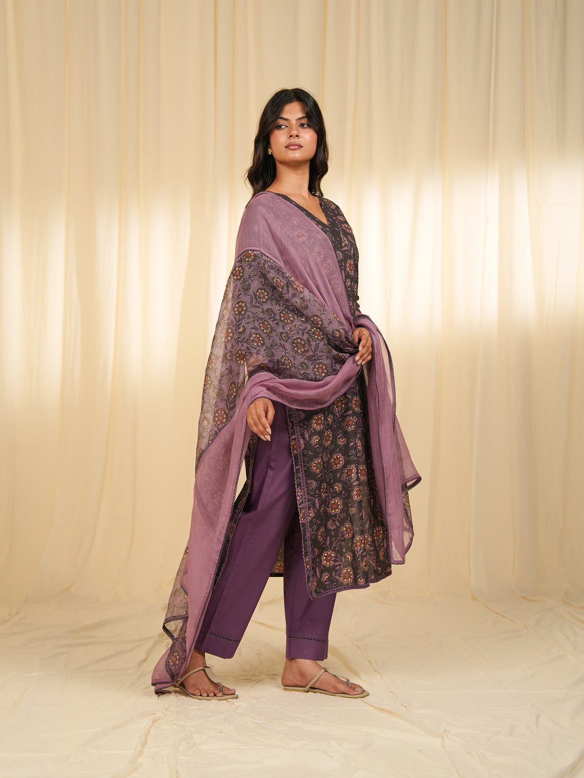 Bandra Brown Kota Dupatta