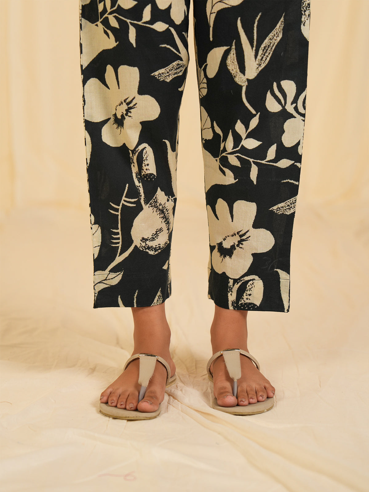 Basic Black Cotton Seriously Short Pants