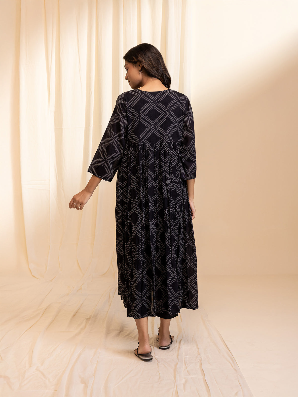 B.G. Gathers Voile Kurta
