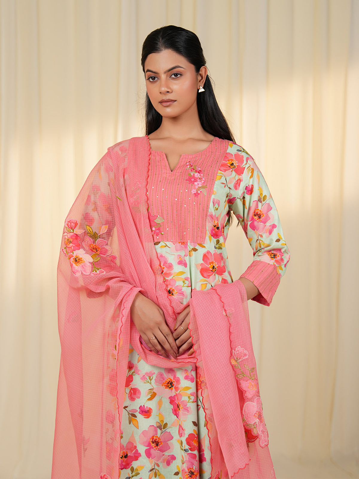 Blossom Mist Kota Dupatta