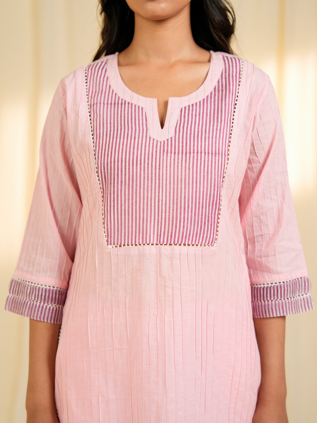 Bubble Tea Cotton Kurta