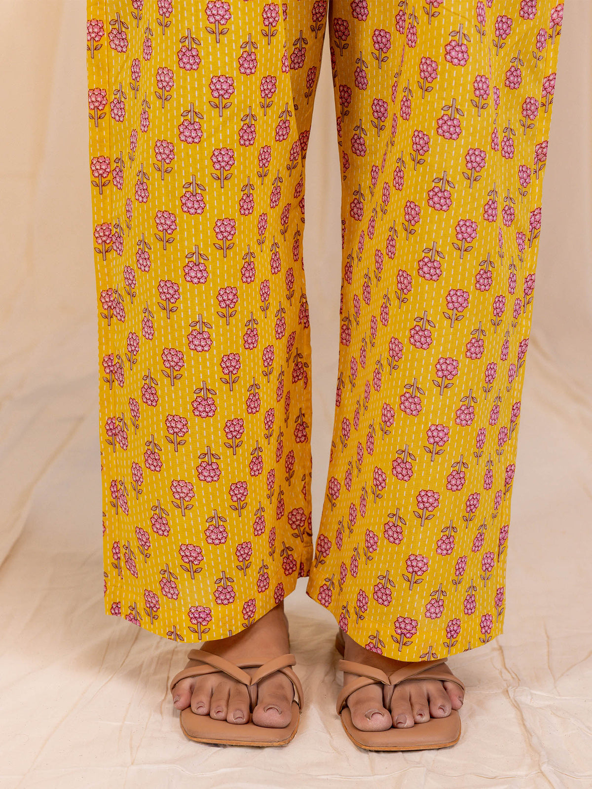Buttercup Blush Voile Night Suit
