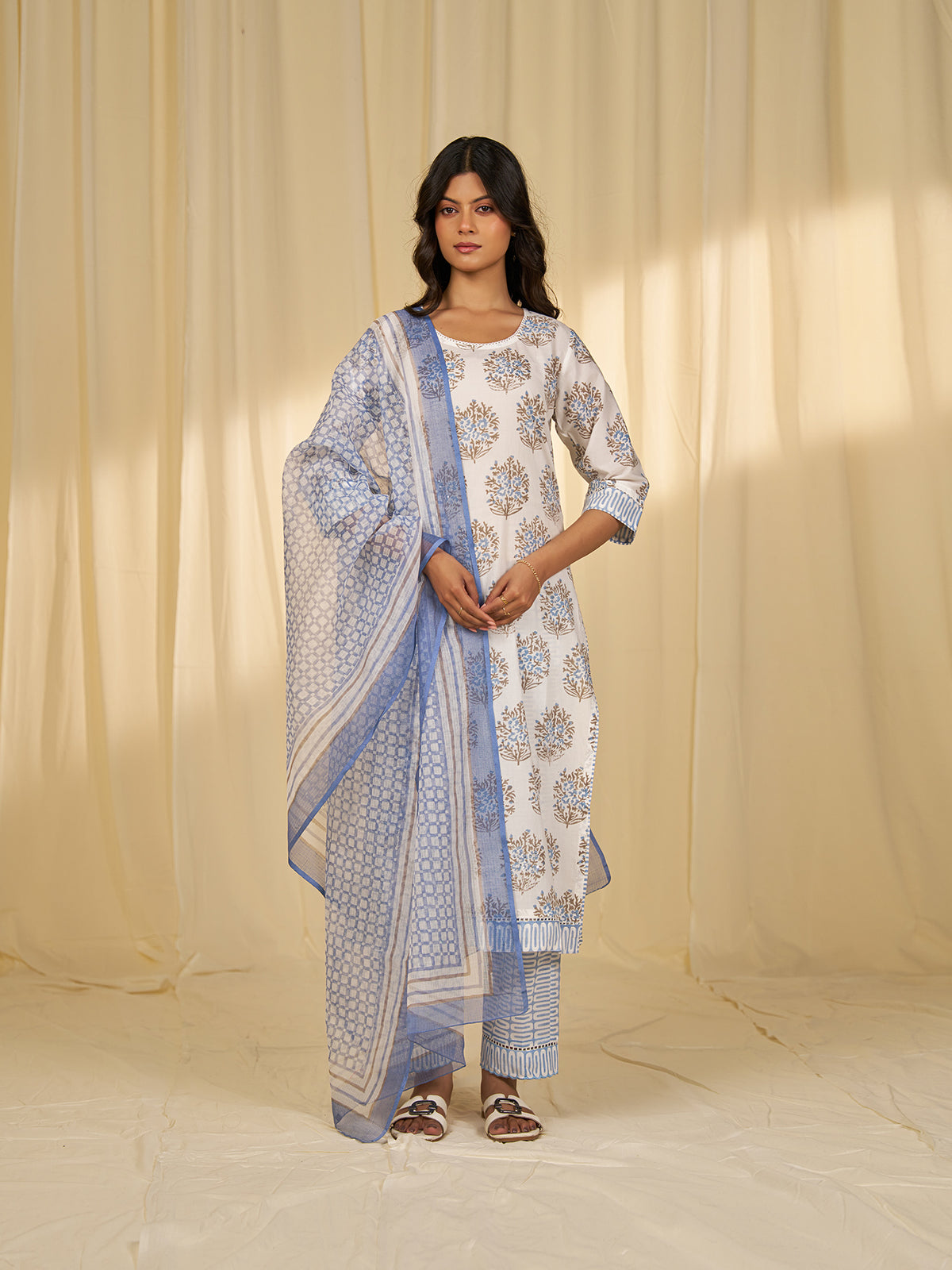 Celeste Square Kota Dupatta