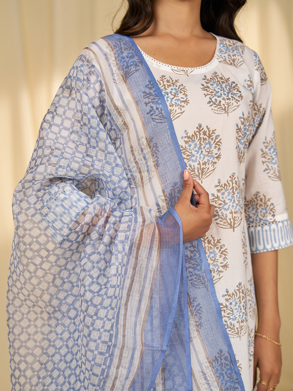 Celeste Square Kota Dupatta