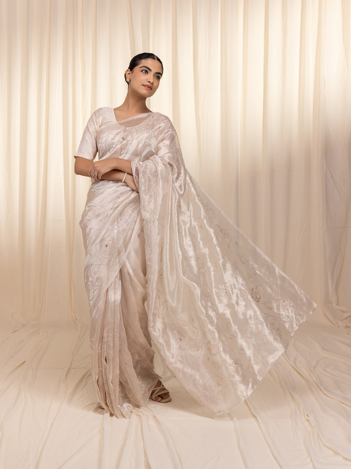 Chandi Tissue Saree