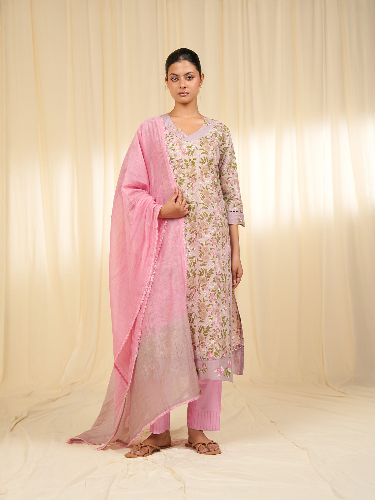 Chandigarh Chintz Chanderi Dupatta