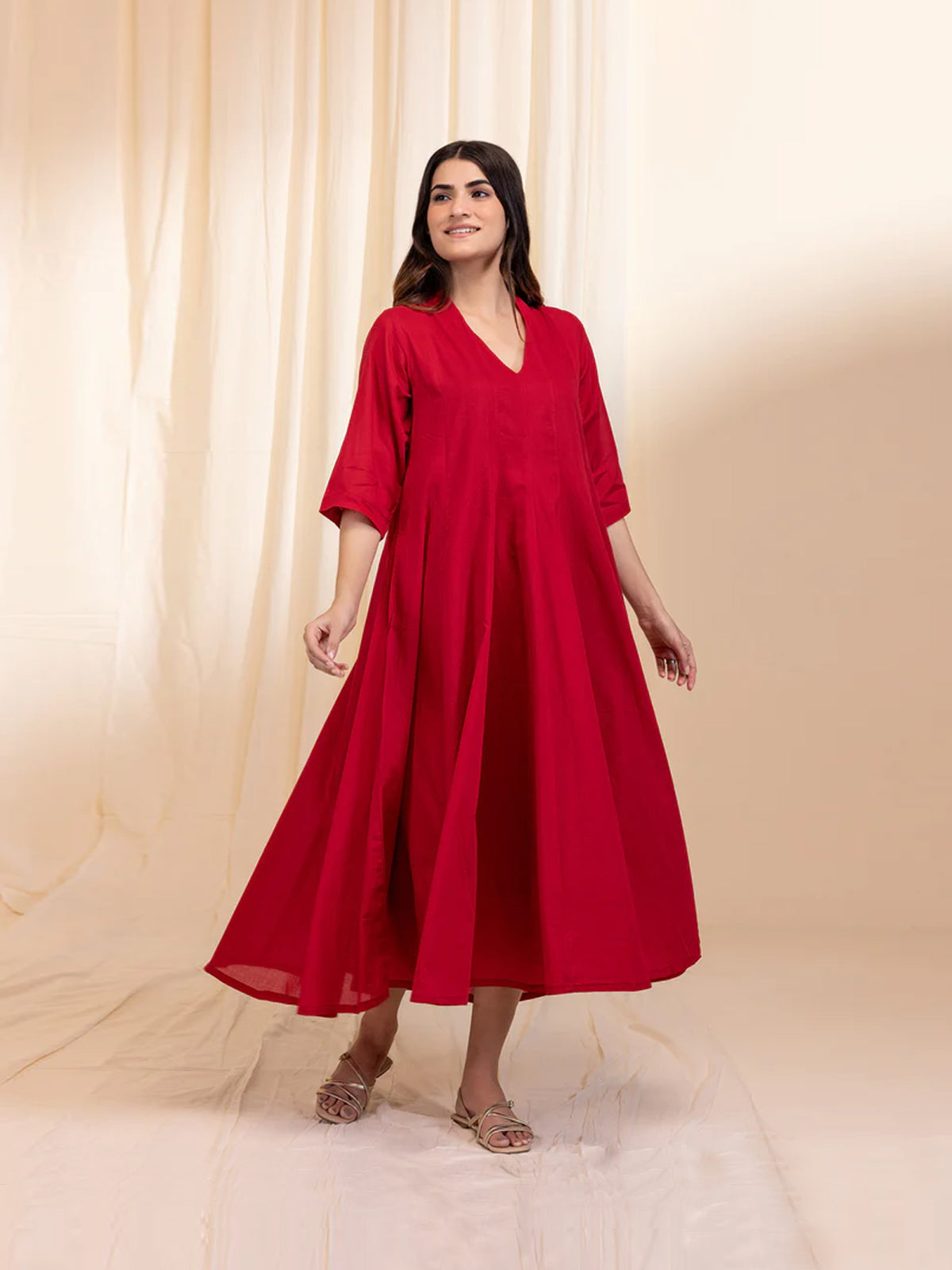 Colour Bracket Miss Rose Voile Dress