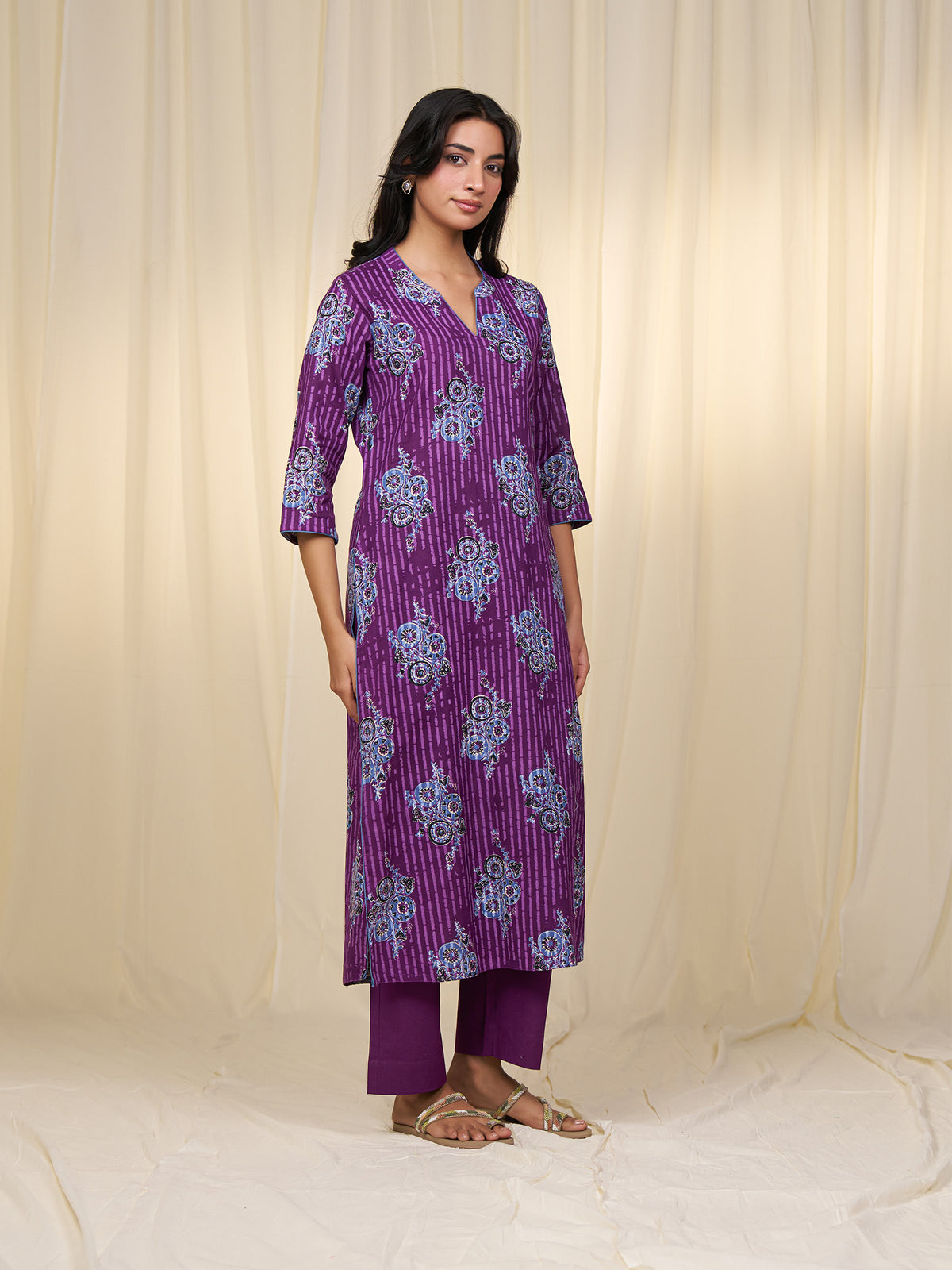Cosmic Twill Kurta