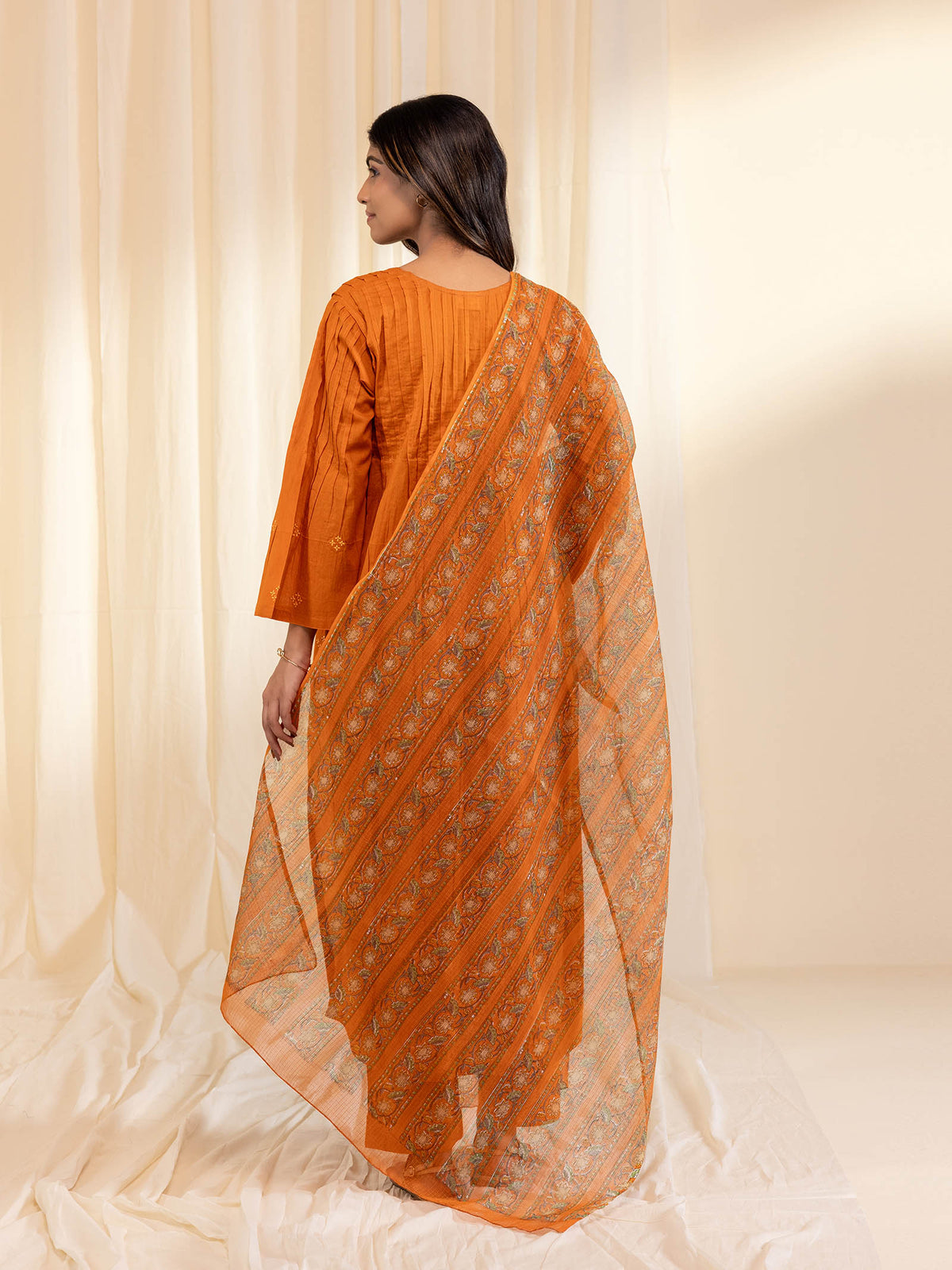 Fire Kota Dupatta