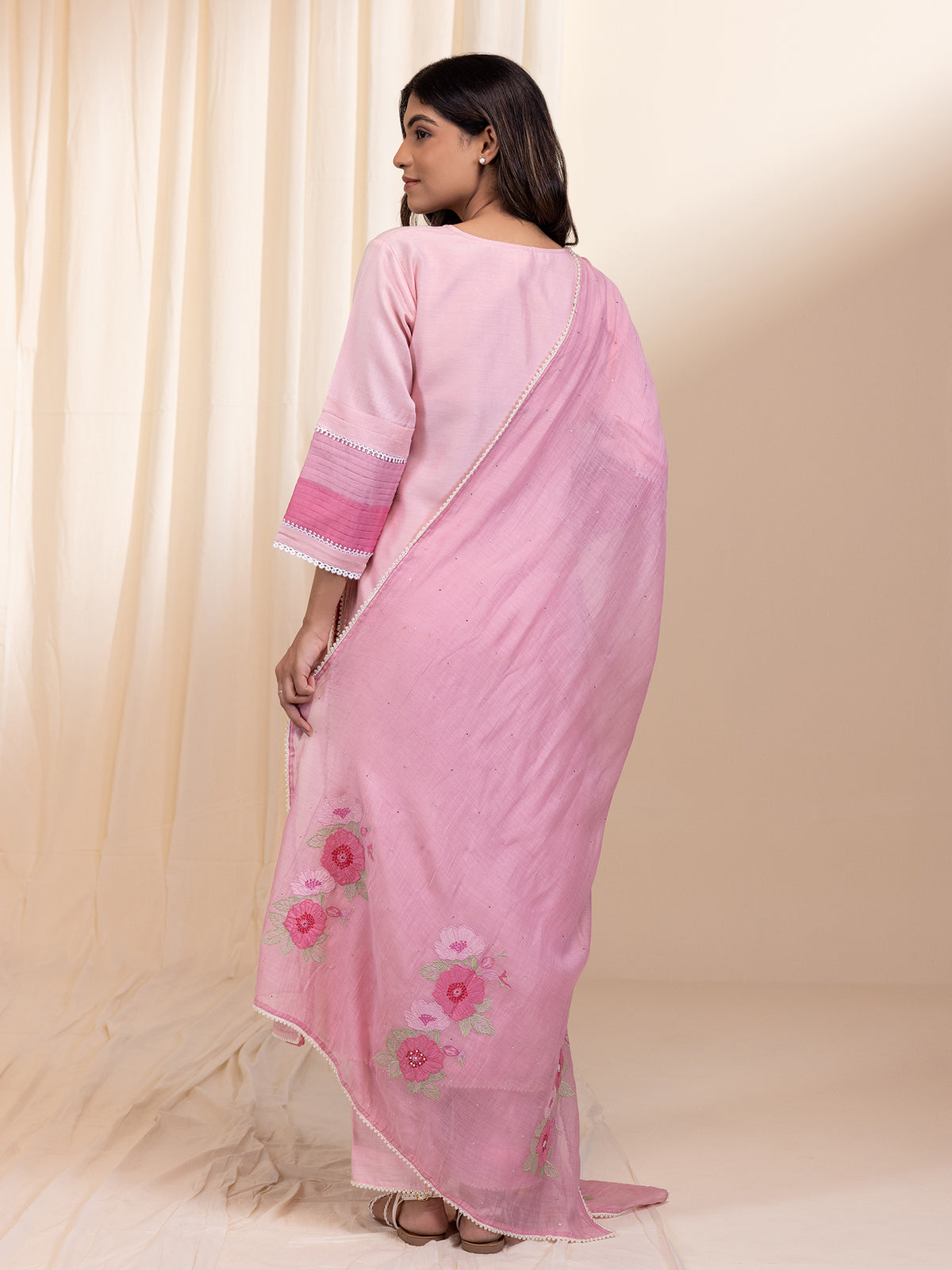 Ten Tones Chanderi Dupatta