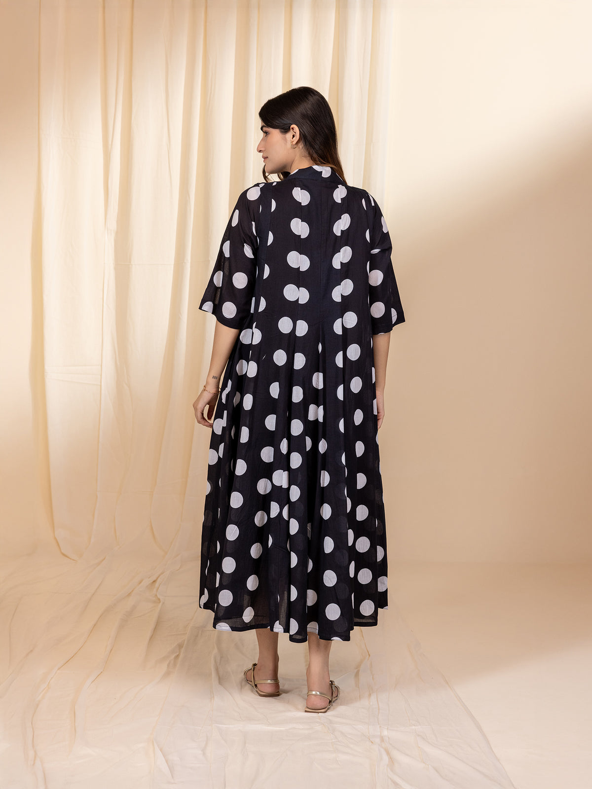 Dot Dot Dash - Drama Voile Dress