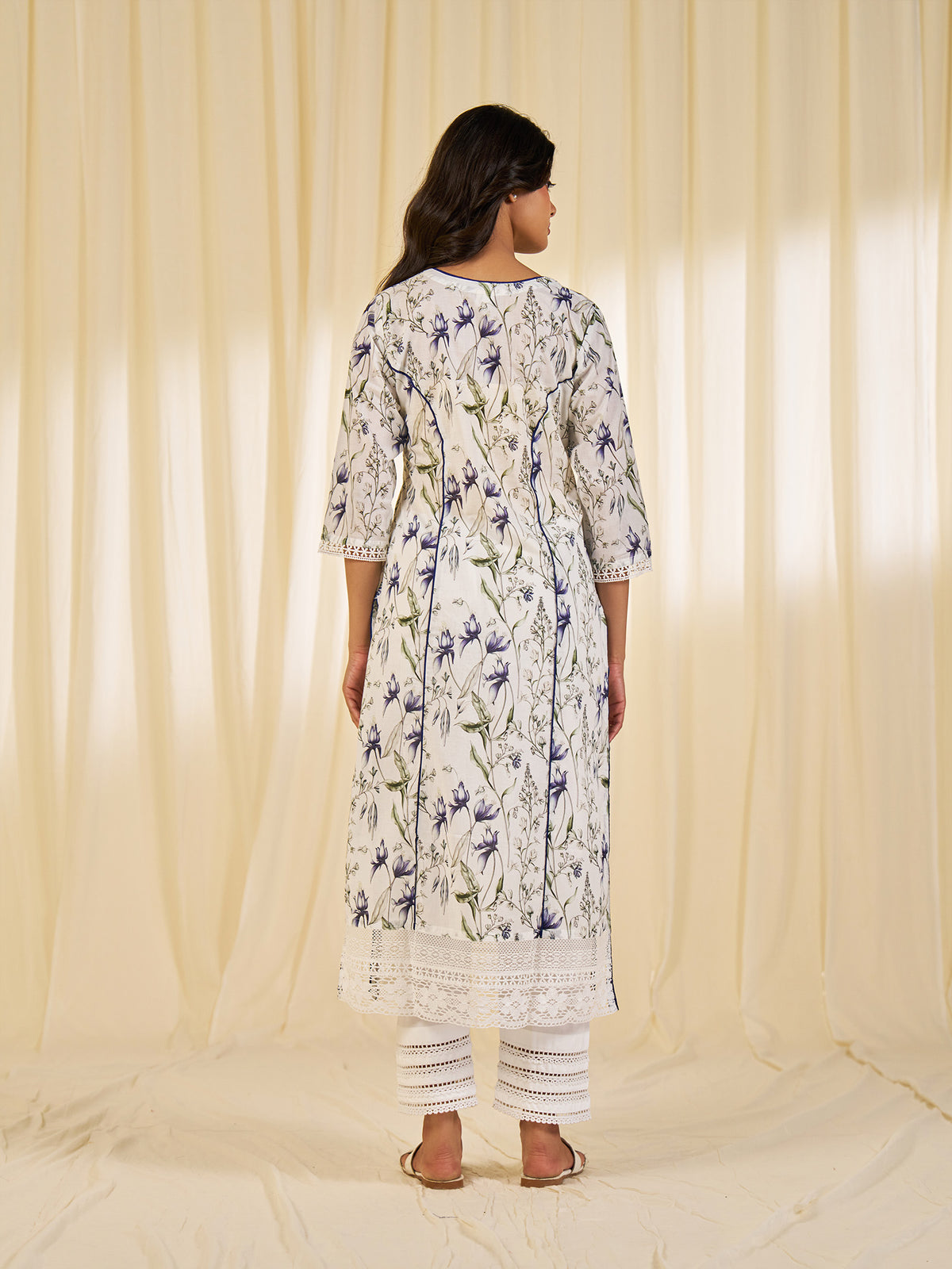 Garden Whisper Cotton Kurta