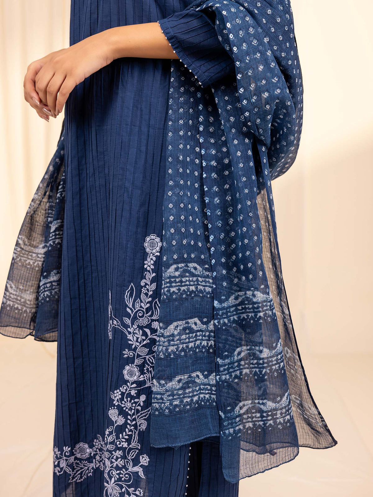 Indigo Diamonds Kota Dupatta