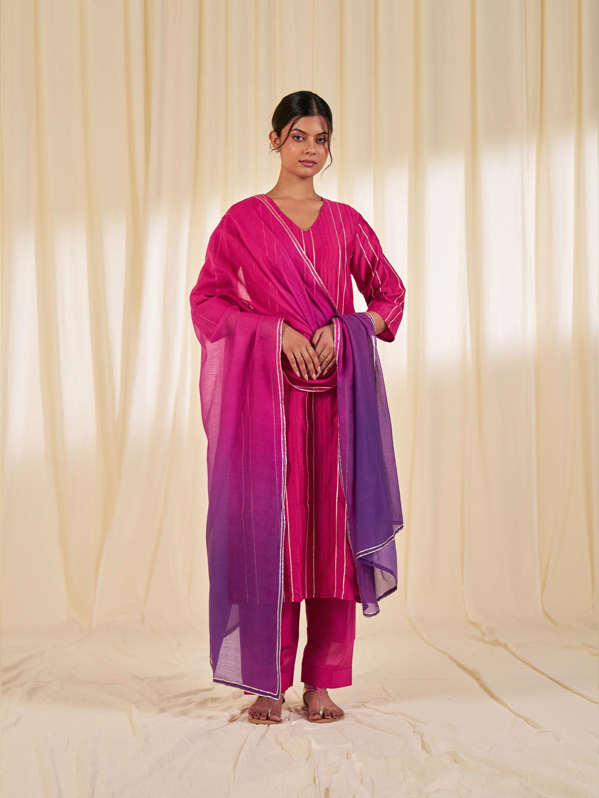 J Range Chanderi Dupatta