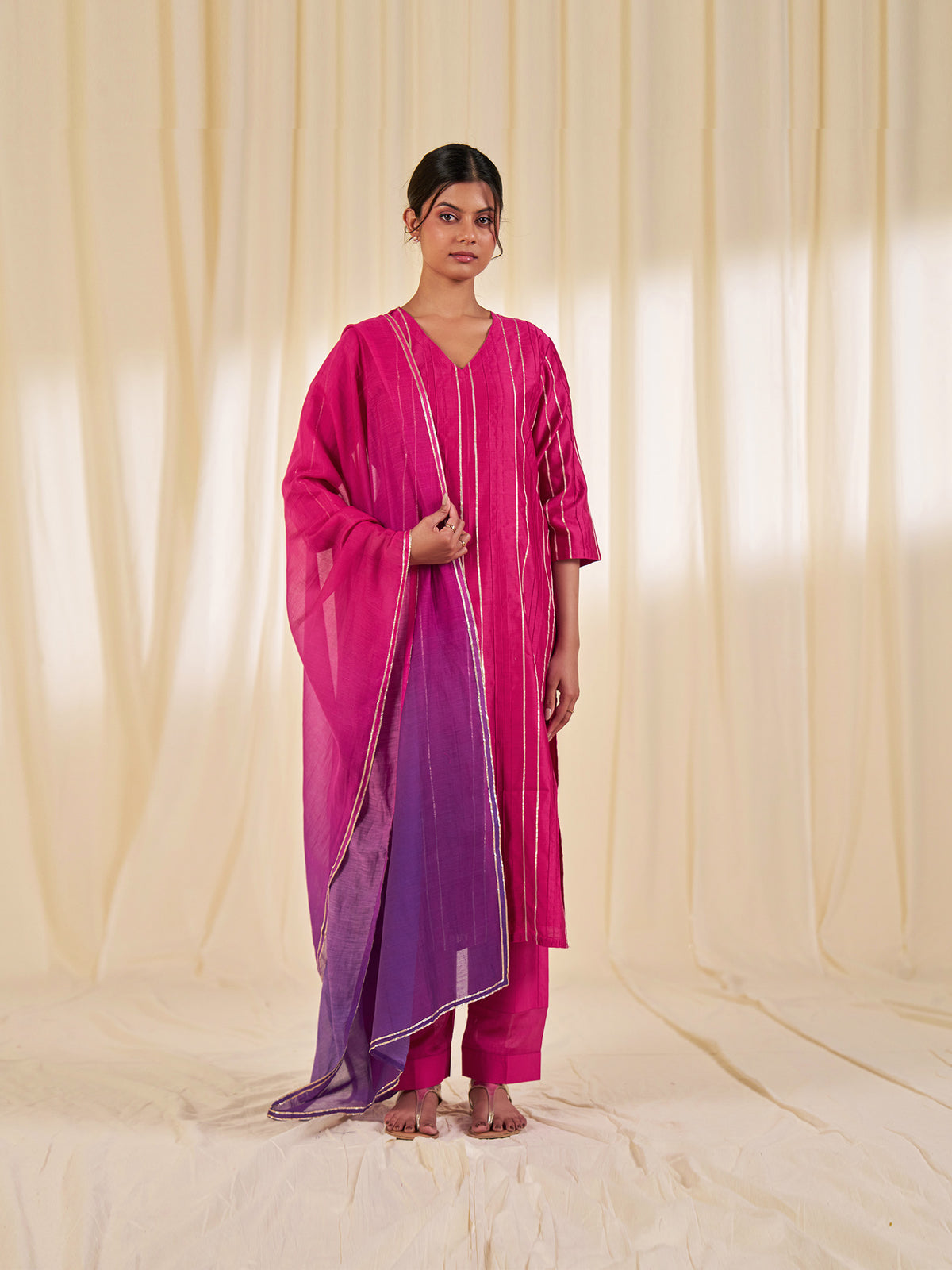 J Range Chanderi Dupatta