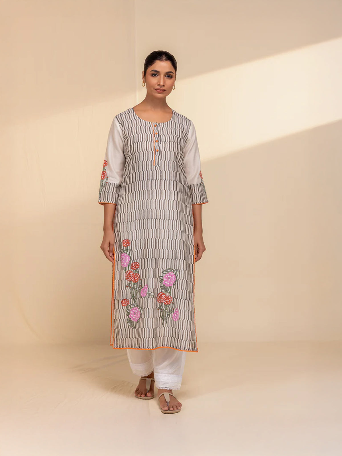 Branding Chanderi Kurta