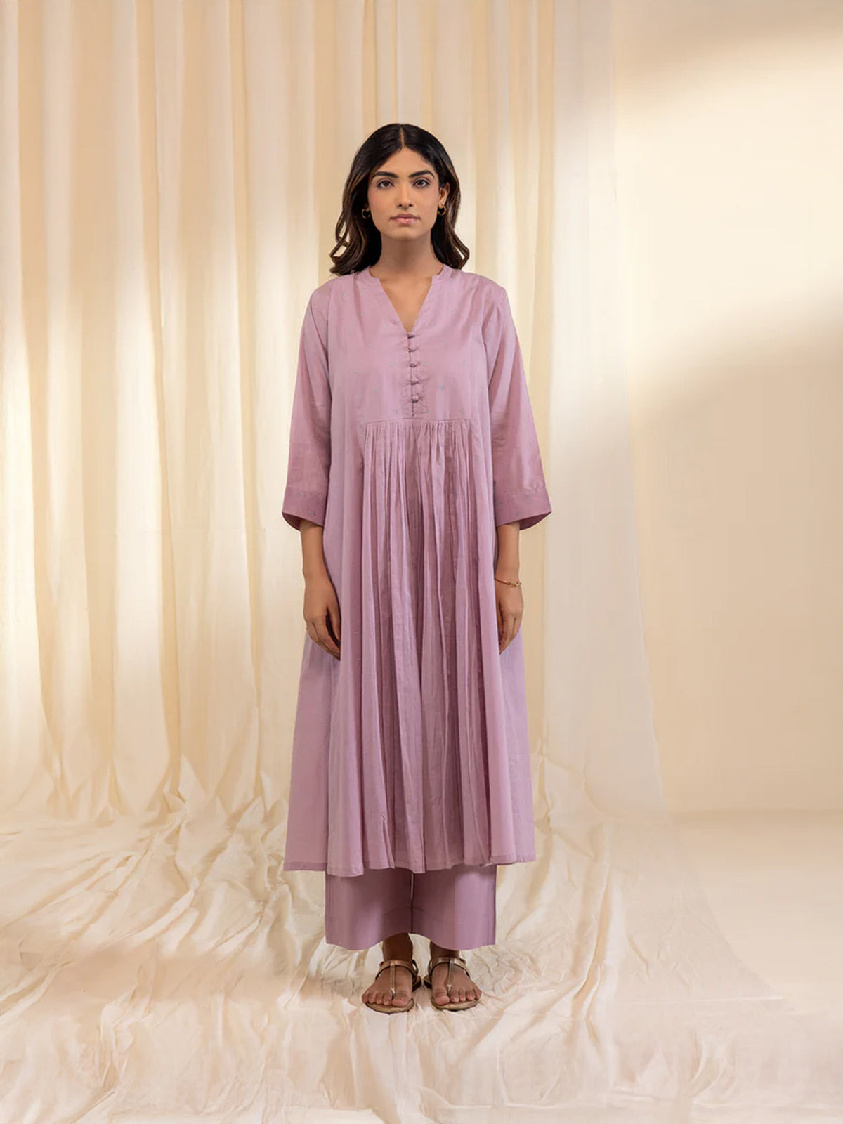 Fragrance Voile Kurta