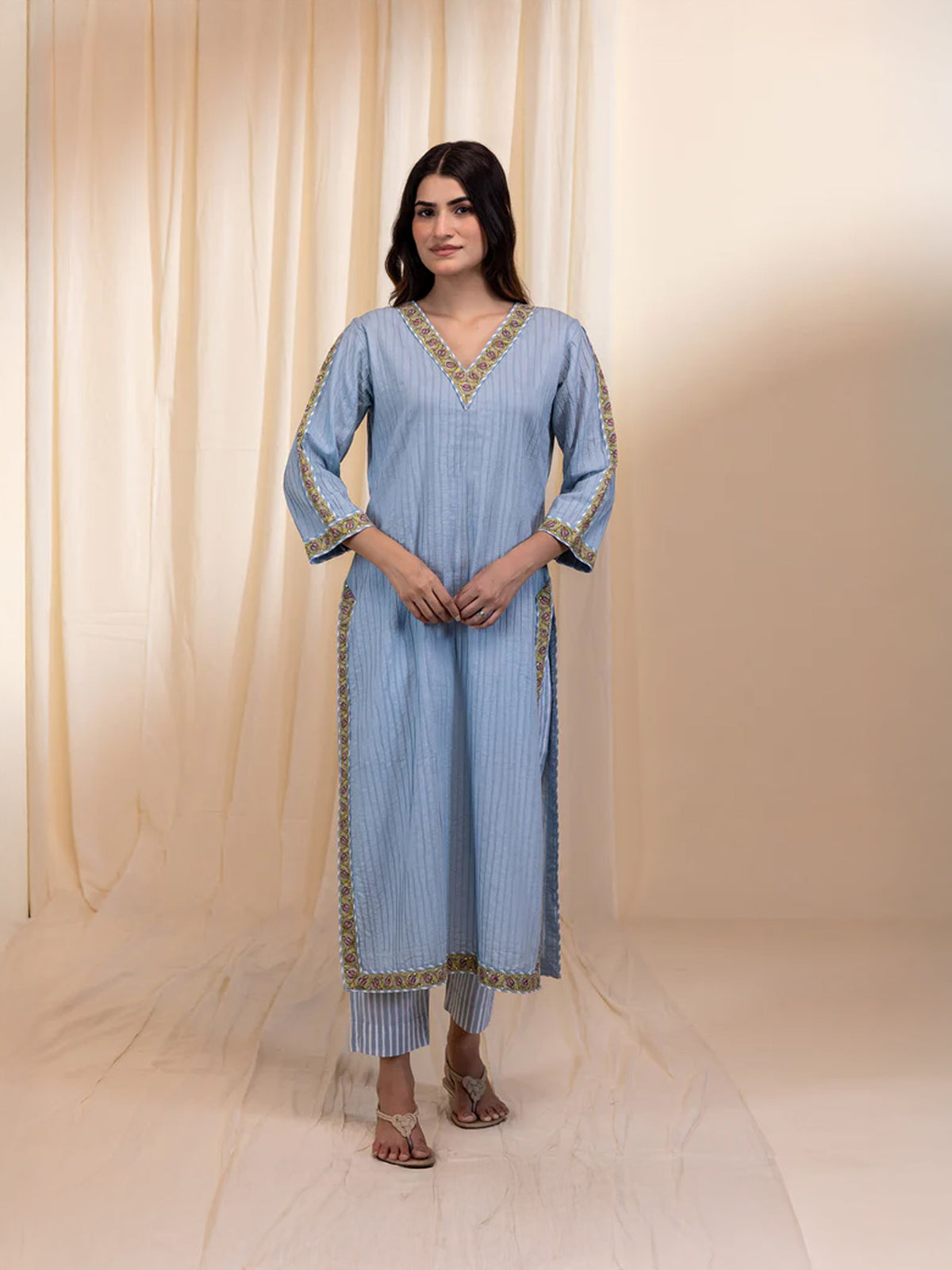 Marshmallow Cotton Kurta