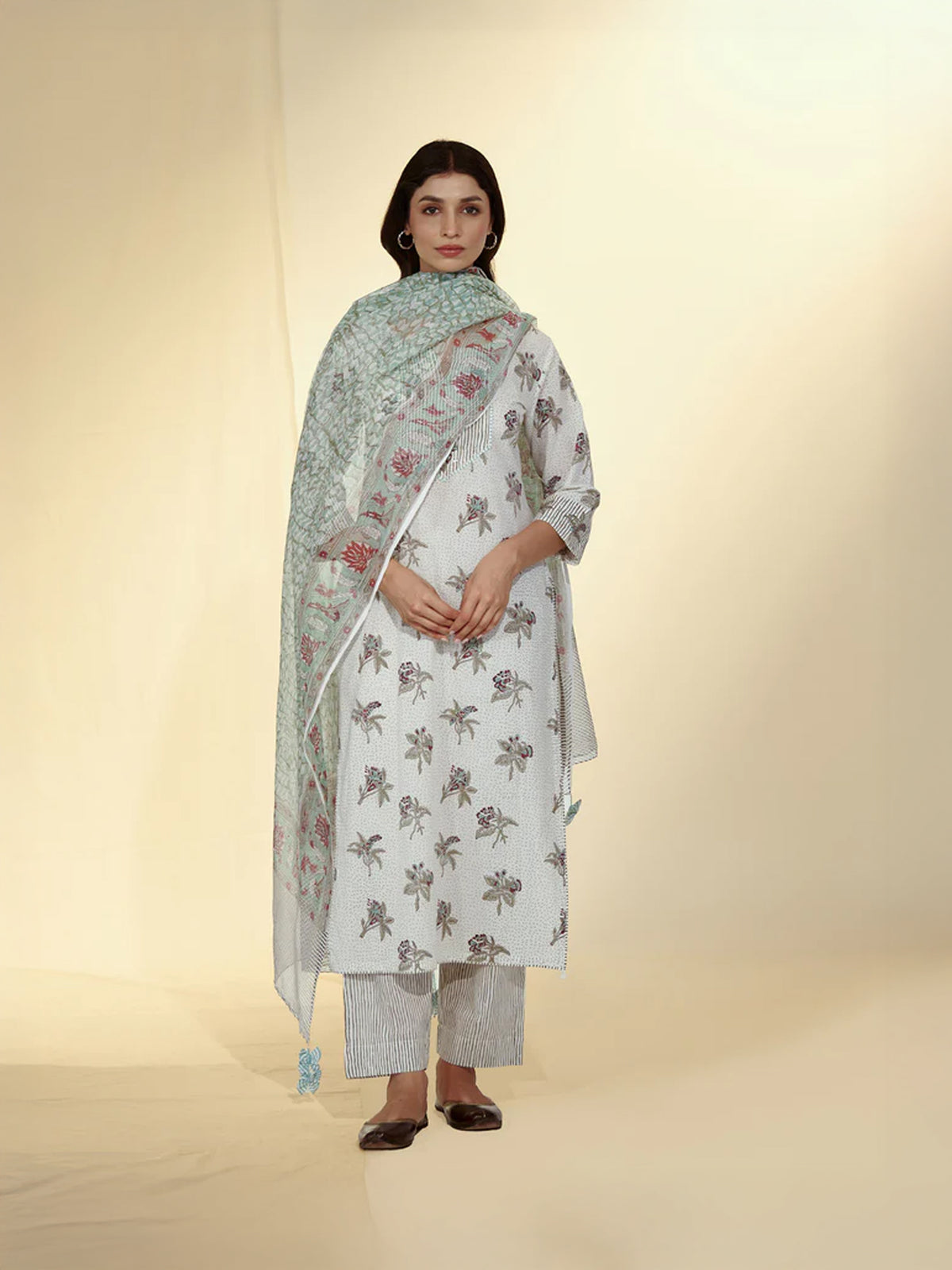 Twisty Cotton Kurta
