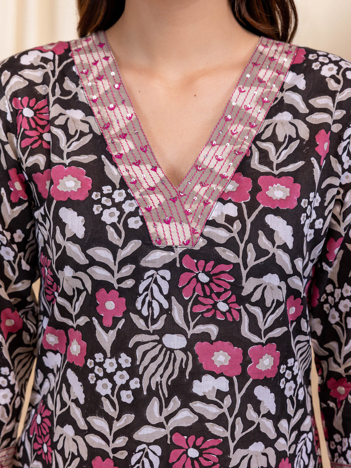 Nightfall Voile Kurta