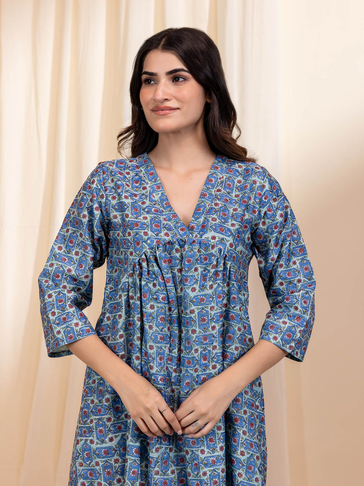 Pacific Point Chanderi Kurta
