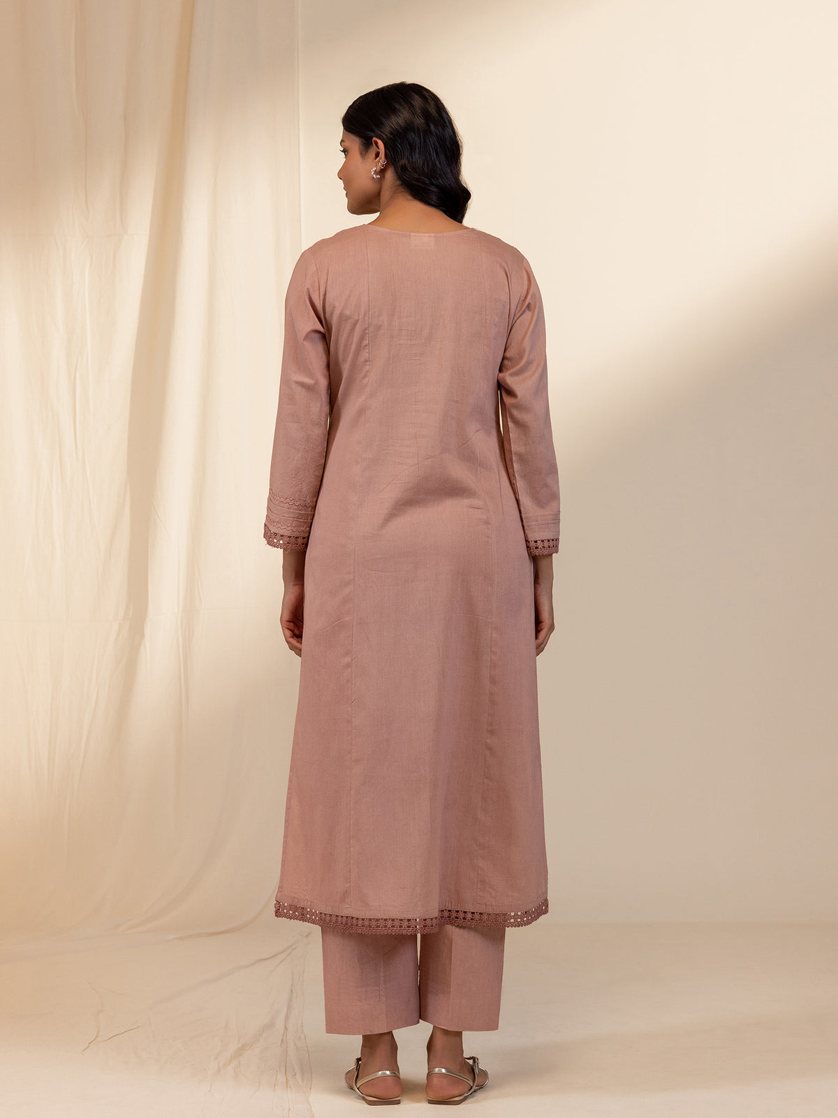 Bold And Beautiful Voile Kurta - (Plain)