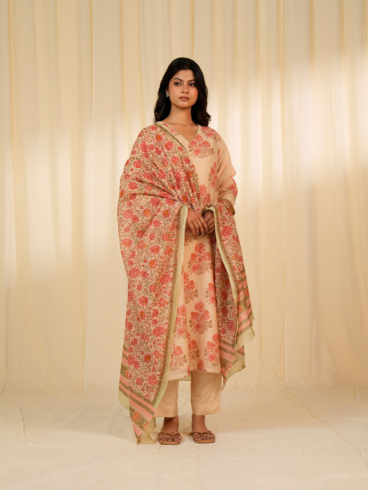 Khoobsurat Chanderi Kurta