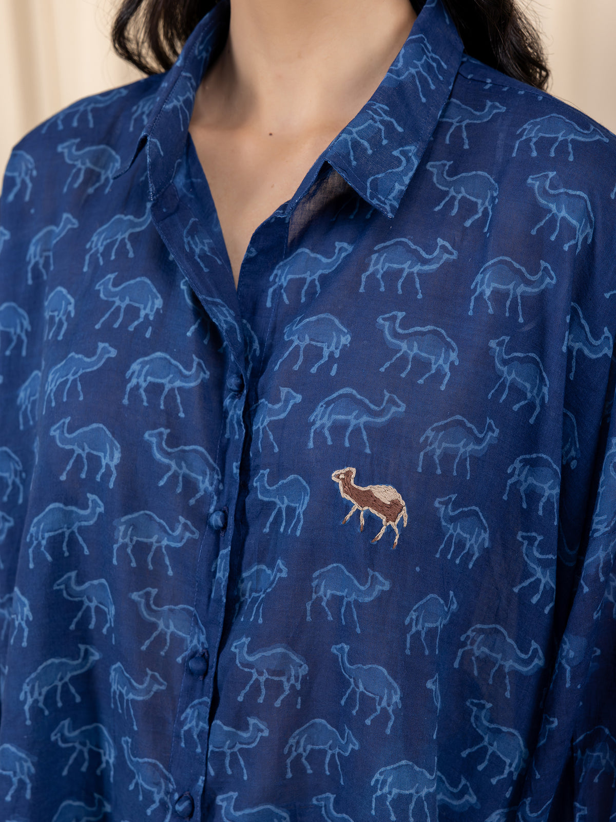 Pushkar Madras Voile Shirt