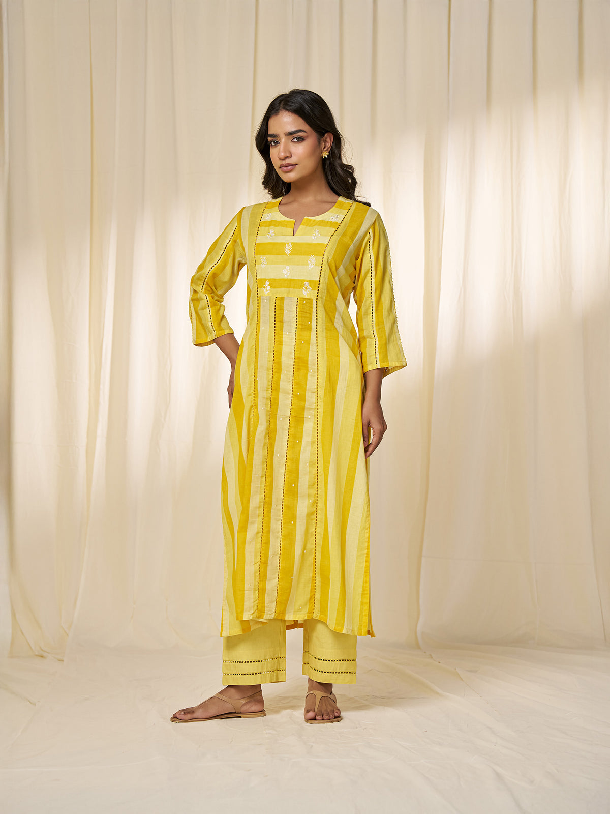 Mimosa Cotton Kurta