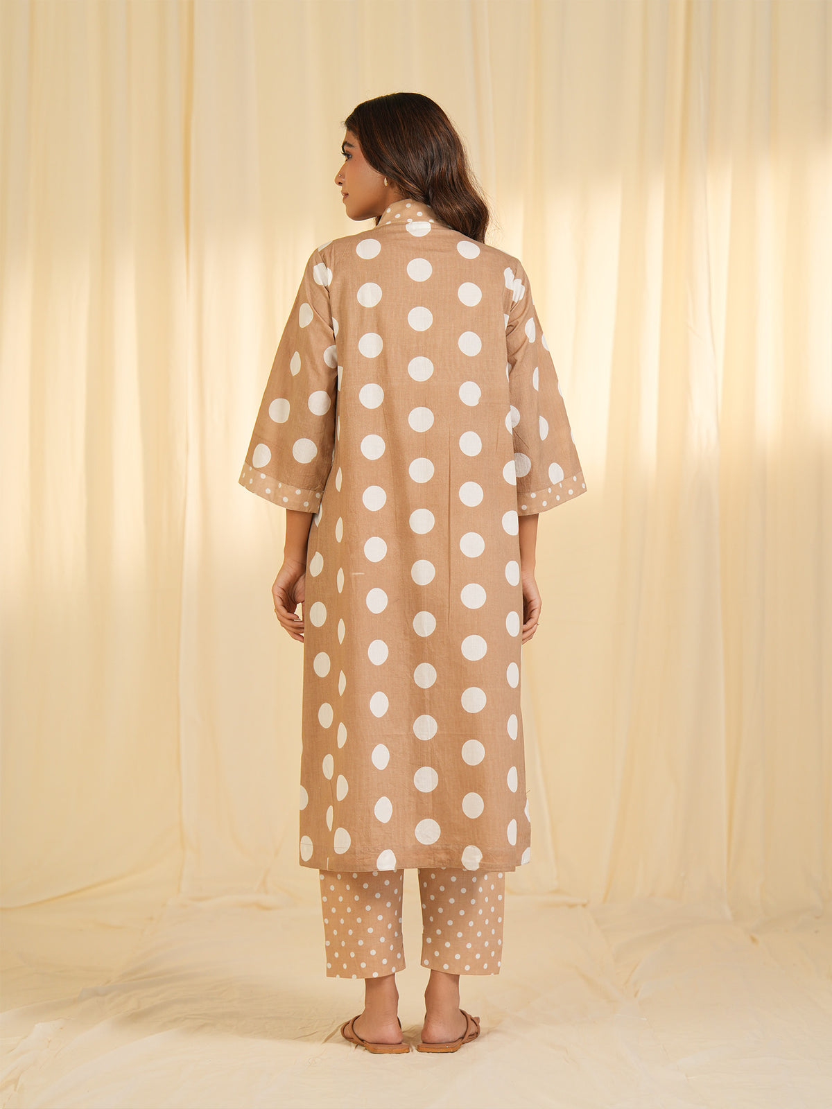 M.A.D. Mocha Cotton Kurta