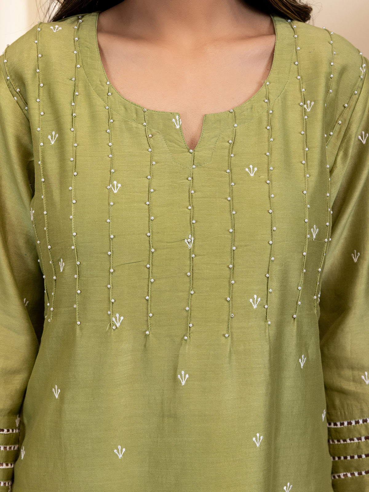 Nawabi Bagh Chanderi Kurta
