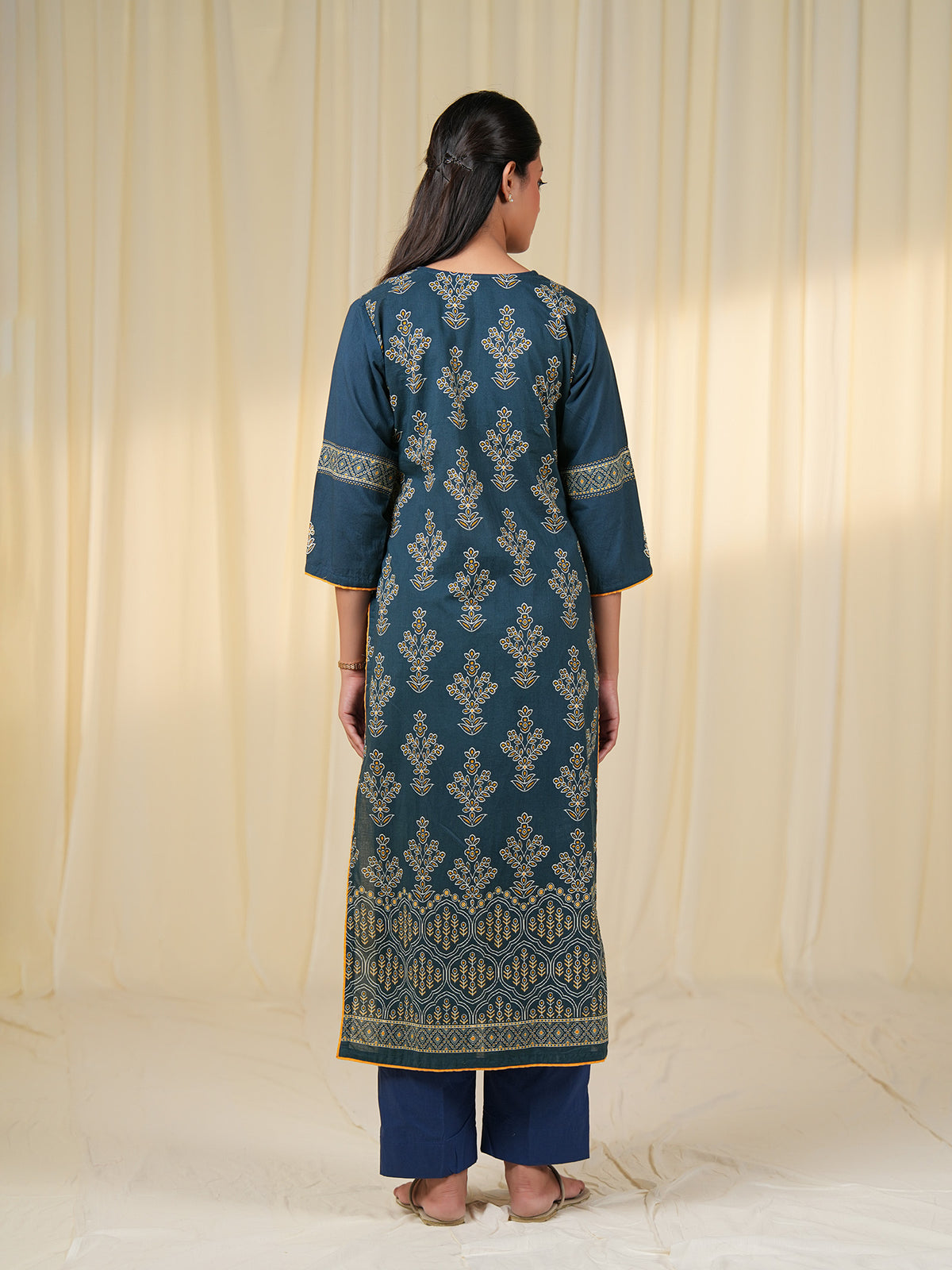 Neelambar Cotton Kurta