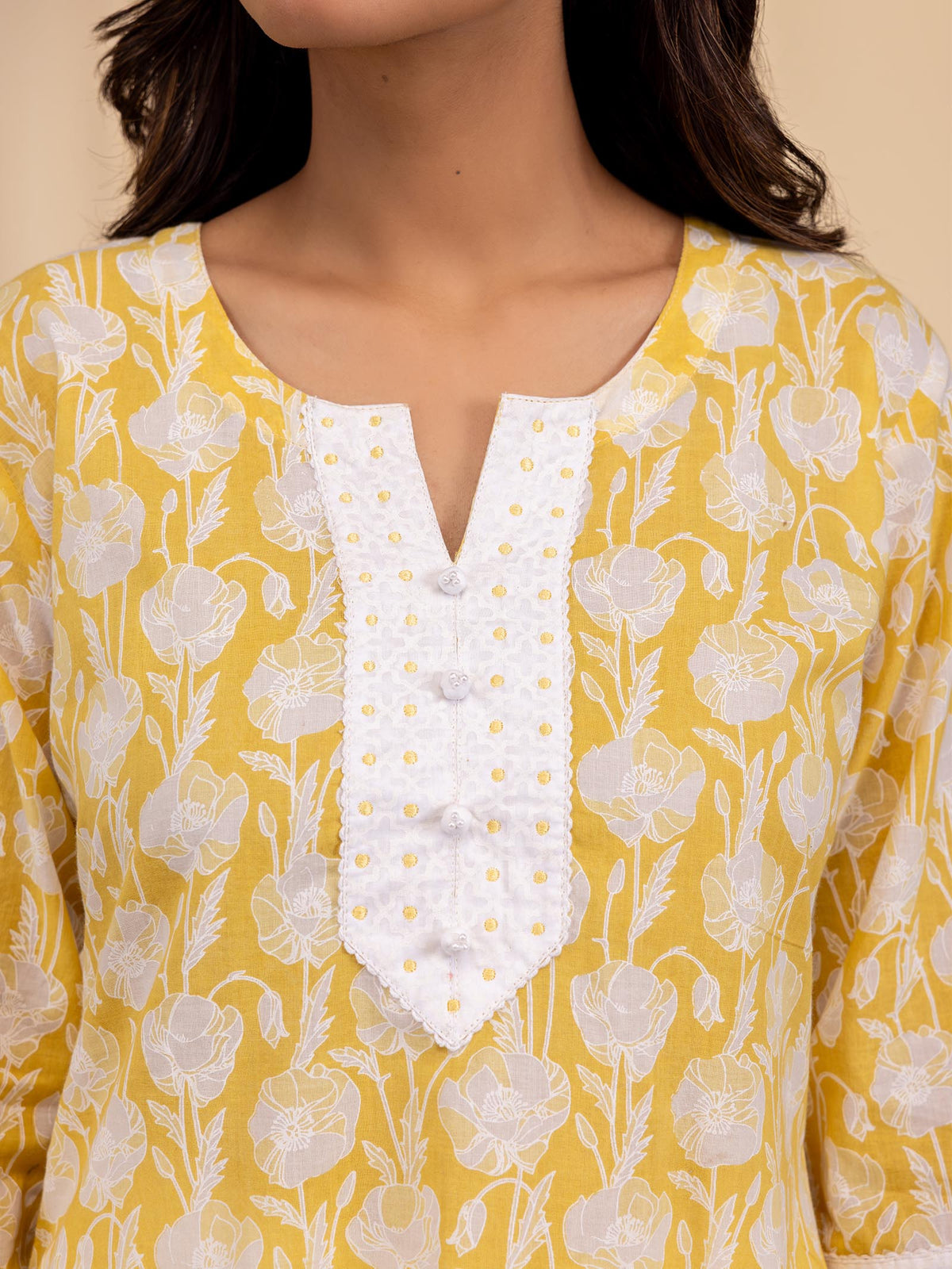 Nimbu Pani Cotton Kurta