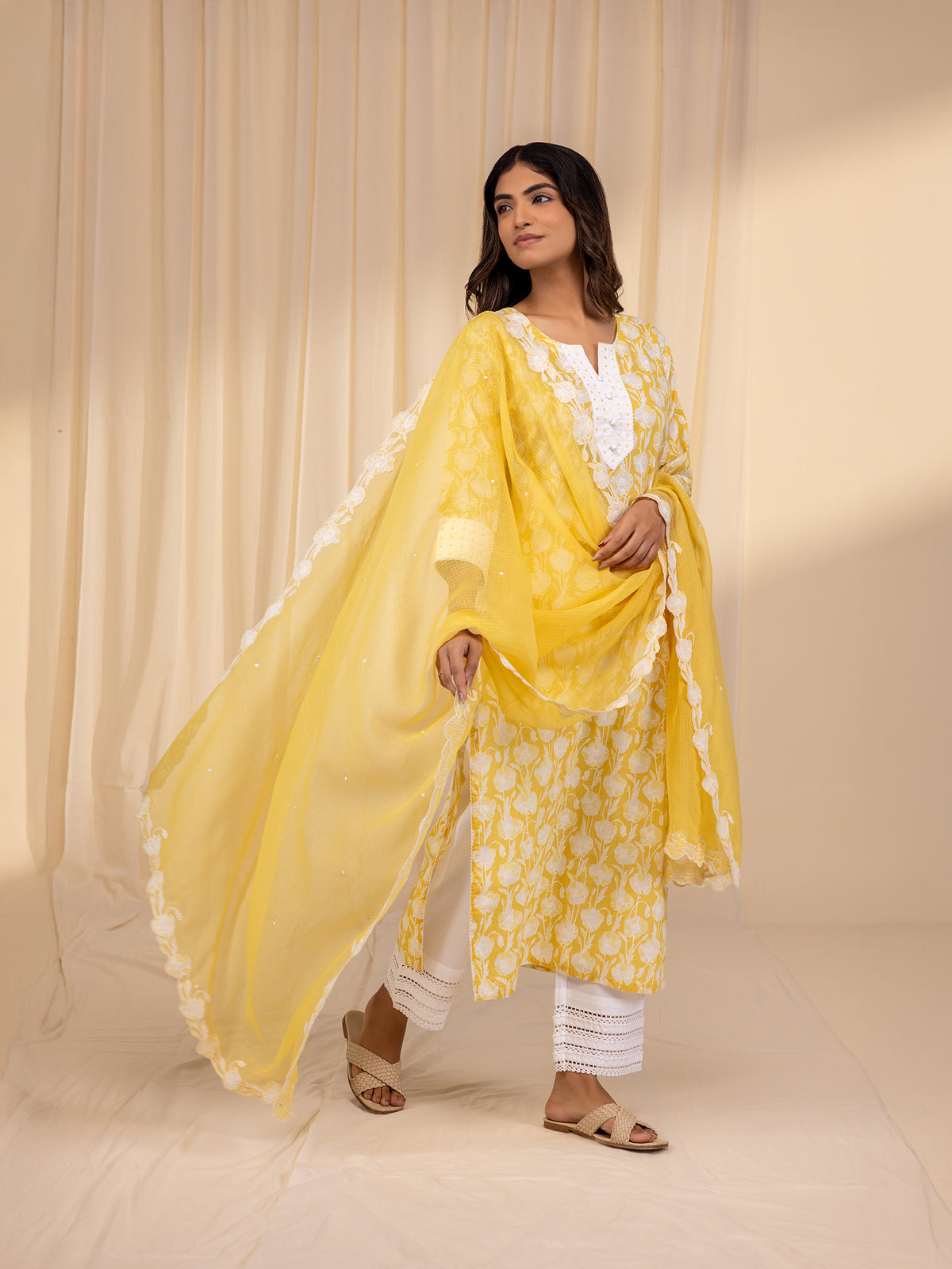 Nimbu Pani Kota Dupatta
