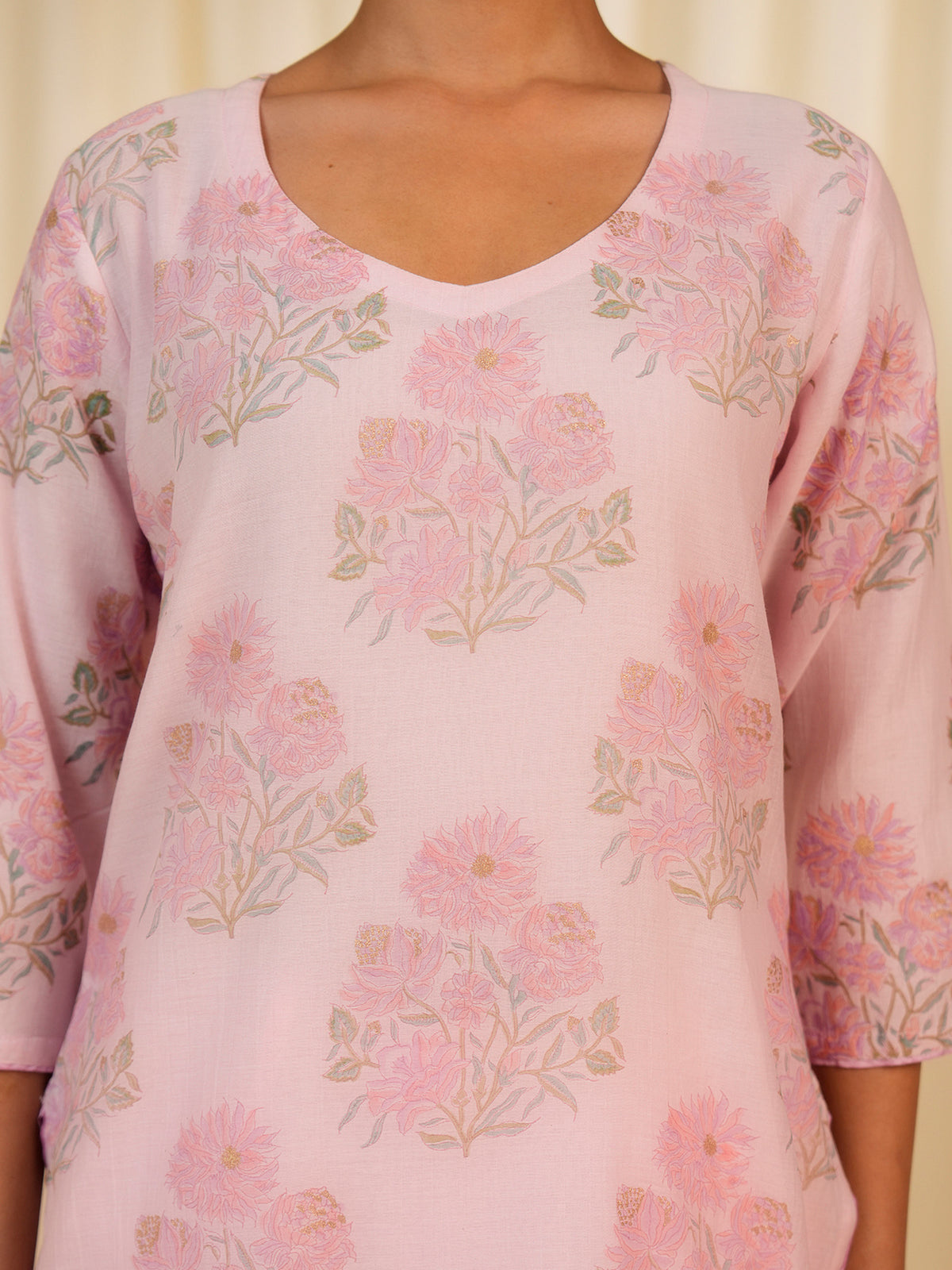 Nishat Bagh Chanderi Kurta