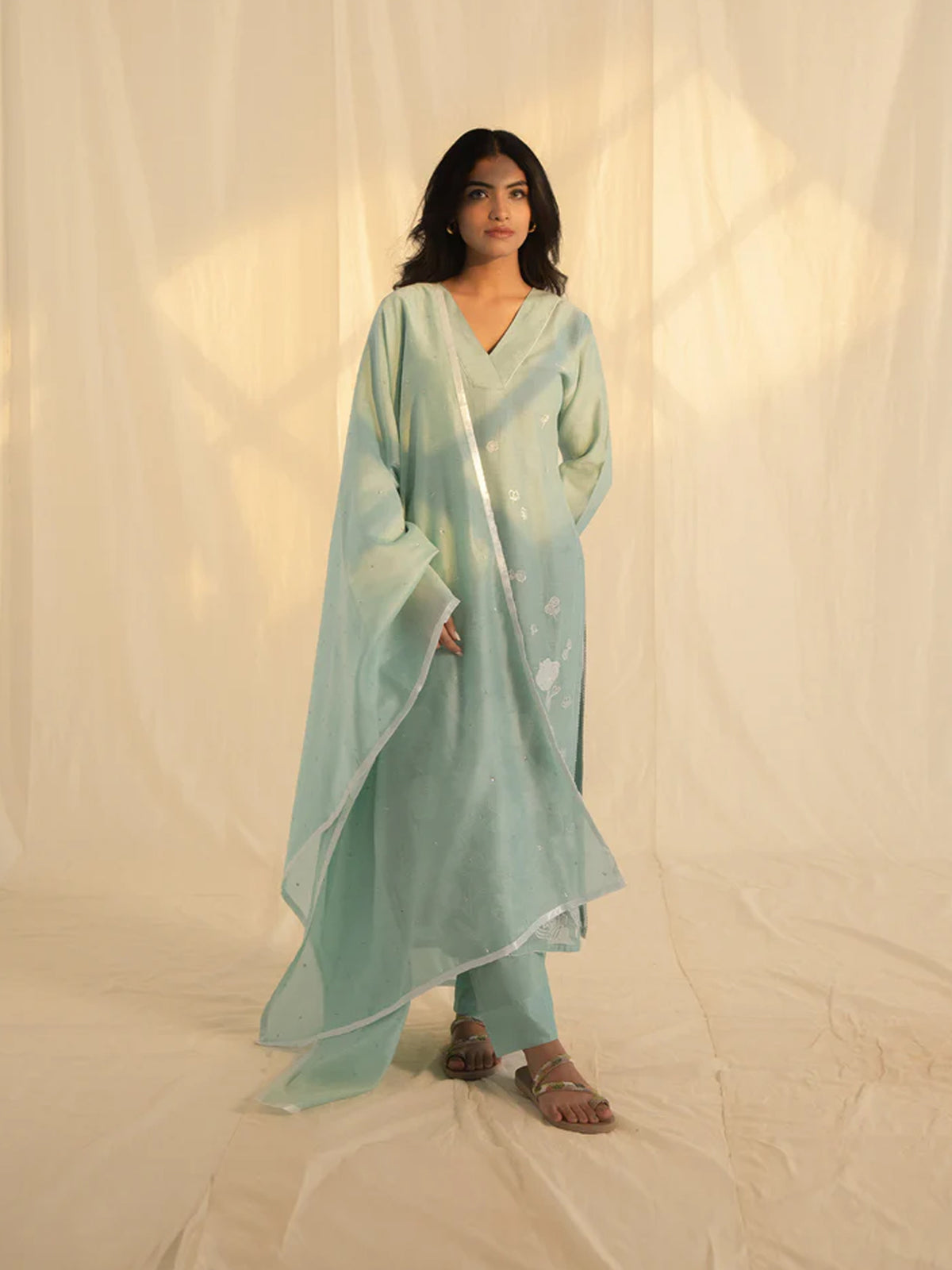 Pelican Chanderi Dupatta
