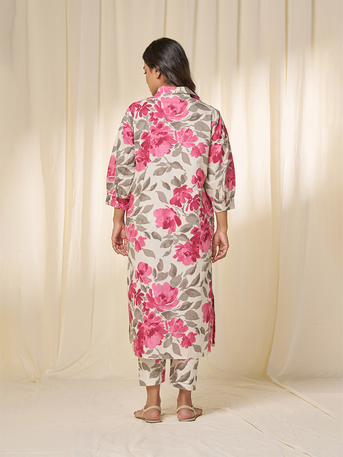 Pretty In Pink Cotton Kurta