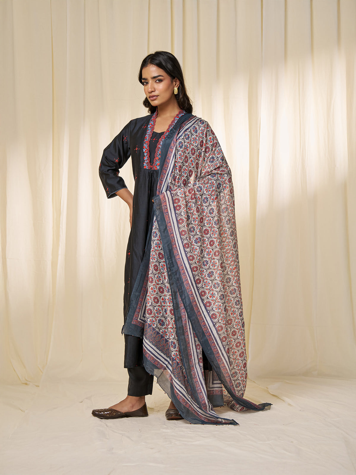 Rang Mahal Chanderi Dupatta