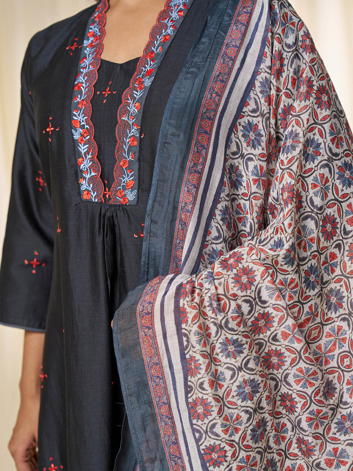 Rang Mahal Chanderi Dupatta