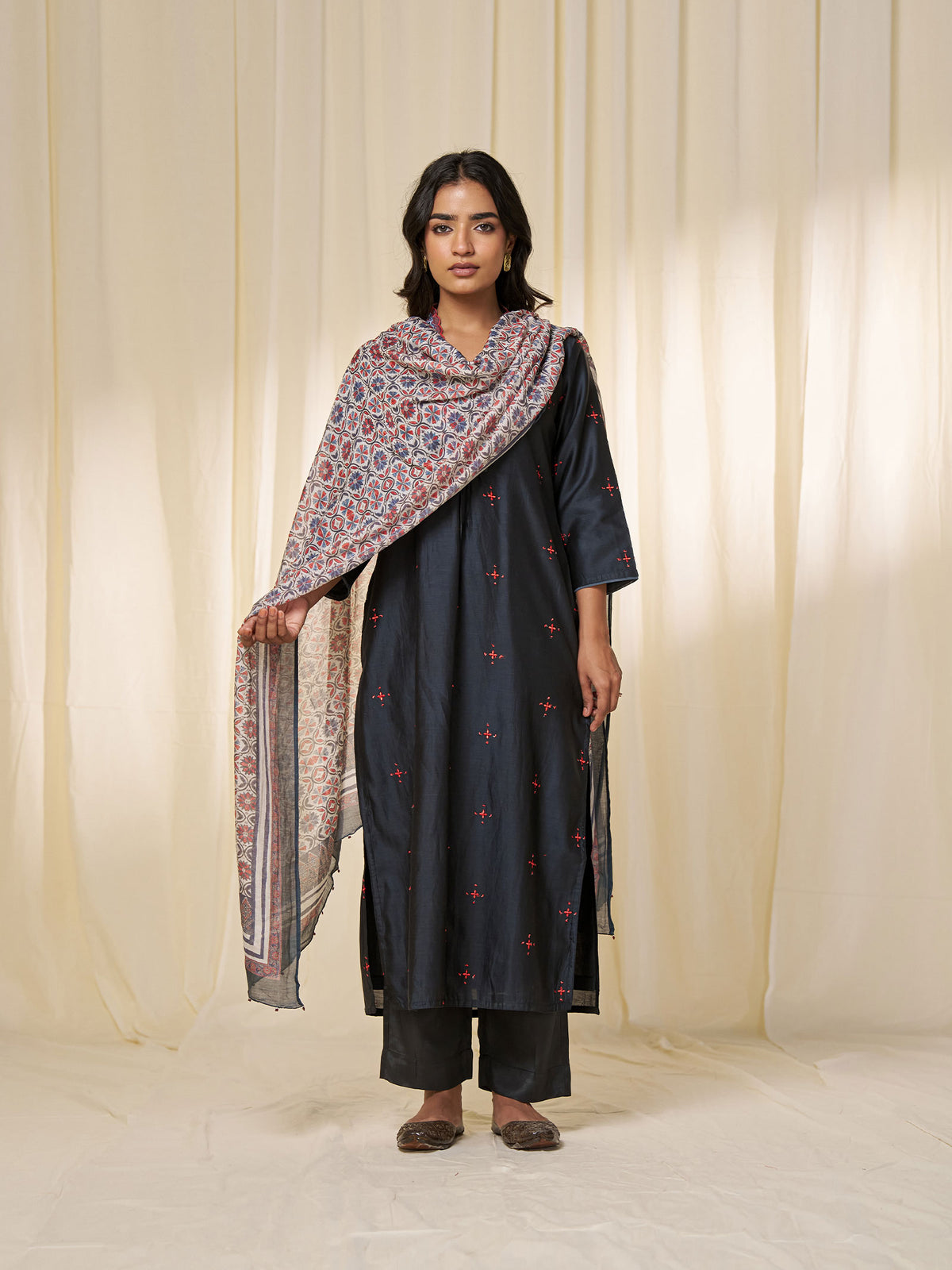 Rang Mahal Chanderi Kurta