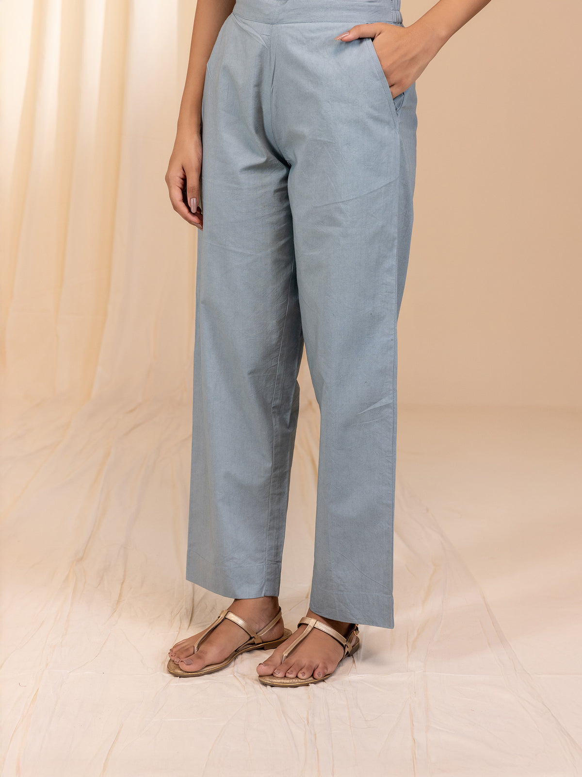 Rangrez Cotton Straight Pant