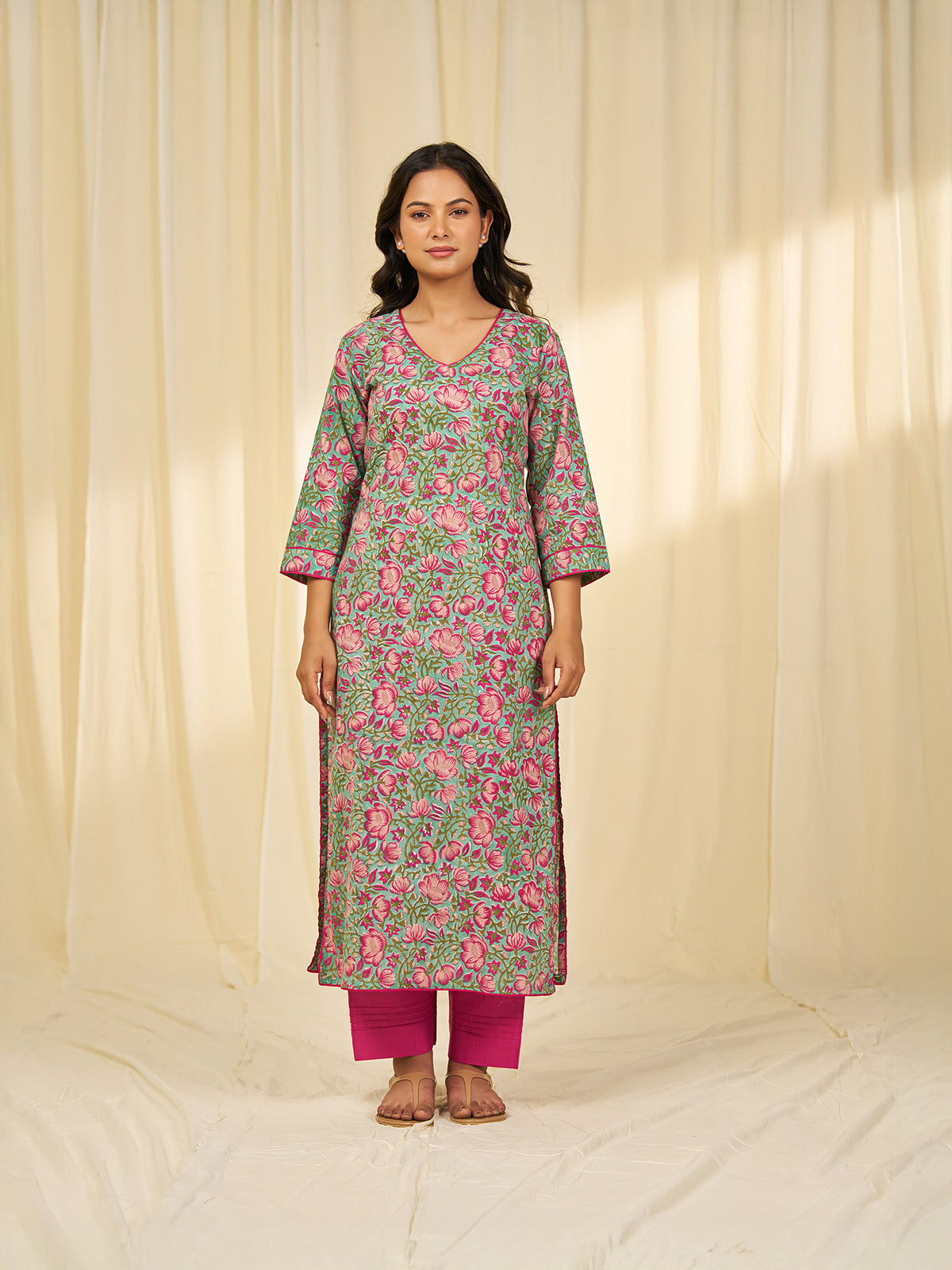 Rani Cotton Kurta