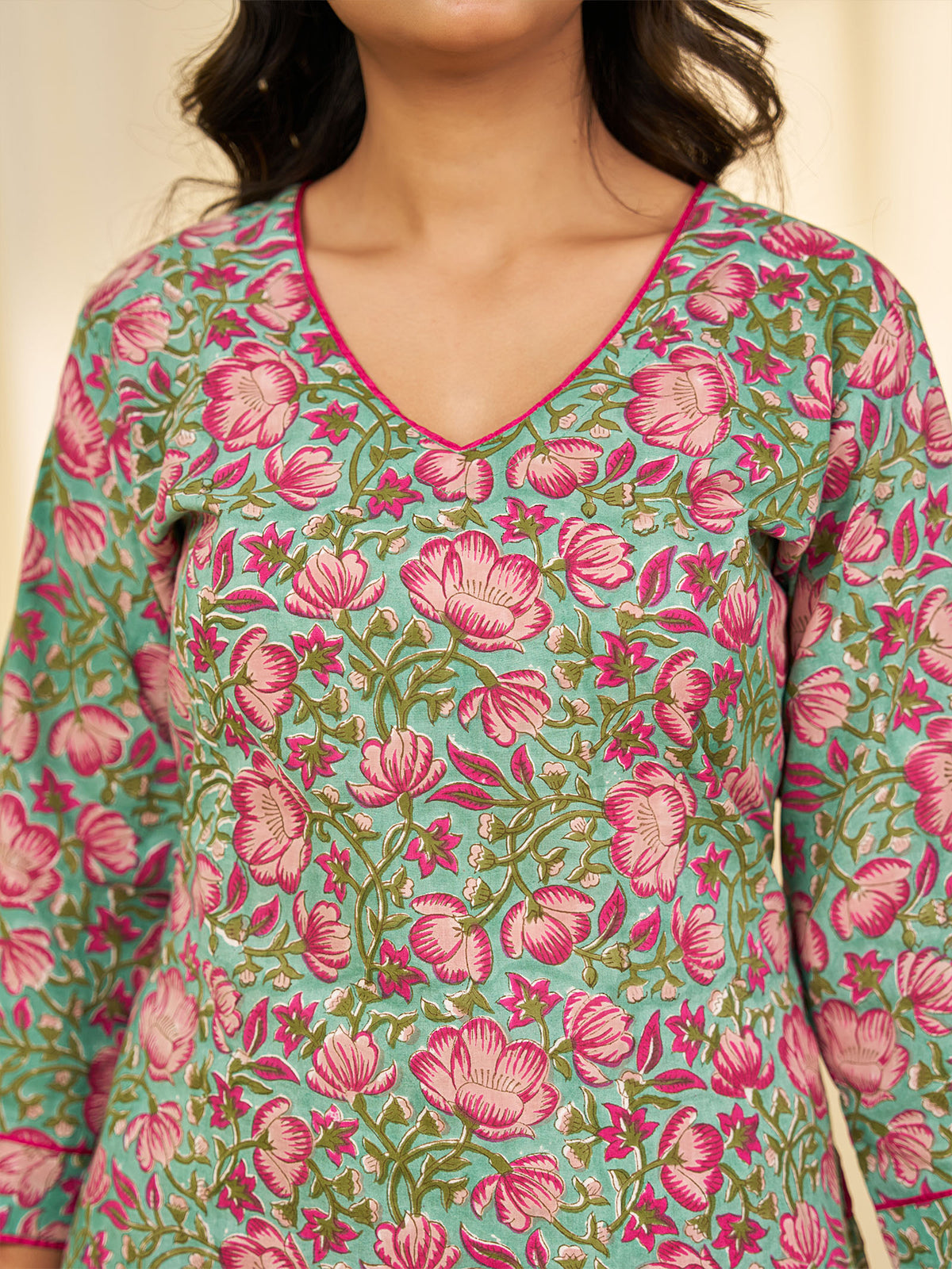 Rani Cotton Kurta